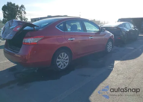 2013 Nissan Sentra Sv z USA, uszkodzony, nr VIN 3N1AB7AP9DL711999